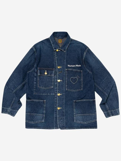 Coverall Denim Jacket Indigo - HUMAN MADE - BALAAN 2