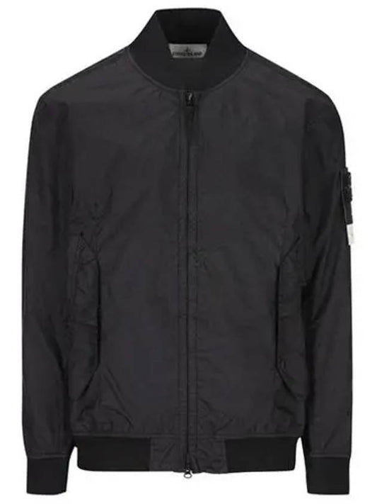 Membrana 3L TC Bomber Jacket Black - STONE ISLAND - BALAAN 2