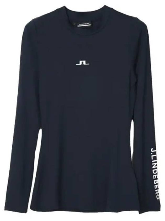 Women s Tecla Crew Neck Top Long Sleeve T Shirt Golf Tee - J.LINDEBERG - BALAAN 1