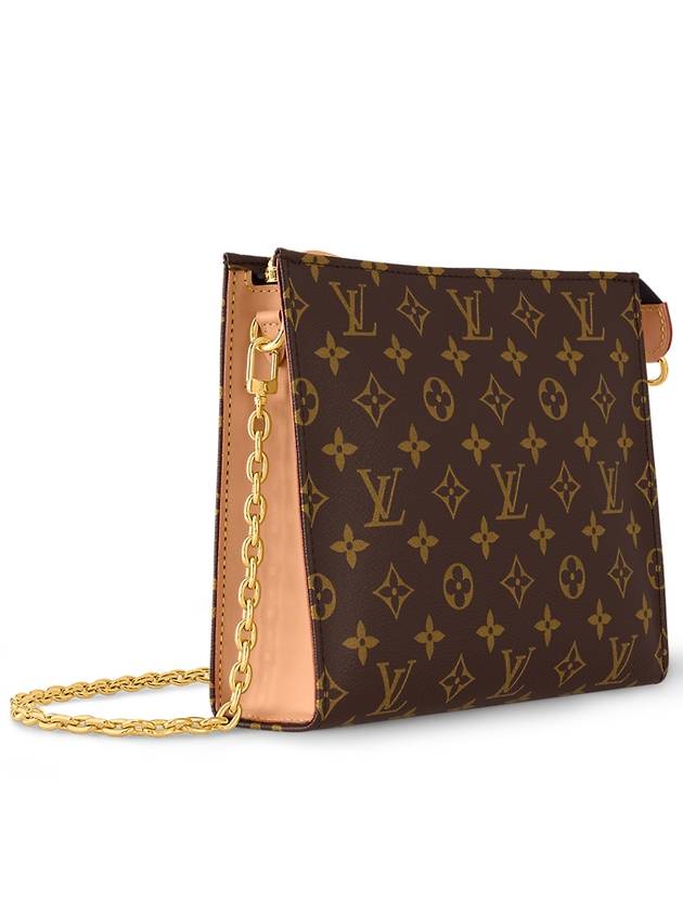 Toiletry Chain Monogram Pouch Bag Brown - LOUIS VUITTON - BALAAN 3