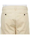 Men's Chino Shorts Vanilla - AMI - BALAAN 8