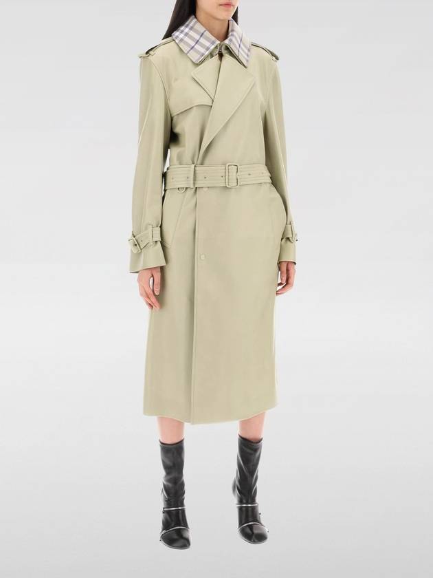 Detachable Collar Leather Trench Coat Hunter - BURBERRY - BALAAN 2