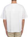 Logo Patch Short Sleeve T-Shirt White - ACNE STUDIOS - BALAAN 4