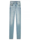 2019 D Strukt Slim Jeans Light Blue - DIESEL - BALAAN 2