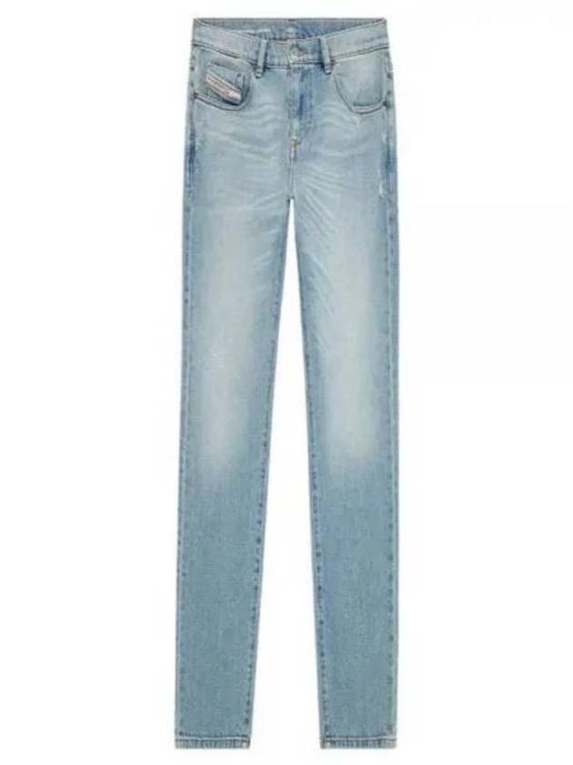 2019 D Strukt Slim Jeans Light Blue - DIESEL - BALAAN 2