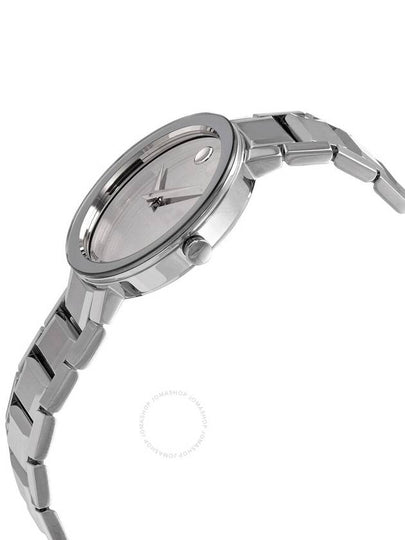 Movado Sapphire Quartz Silver Mirror Dial Ladies Watch 0607547 - MOVADO - BALAAN 2