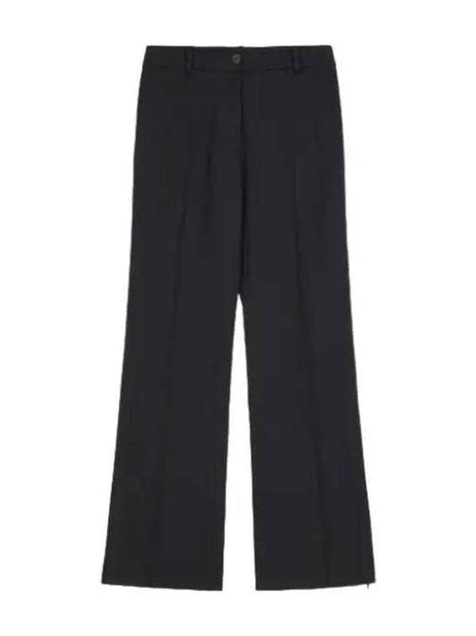 Lee Wool Blend Tailored Pants Darkest Navy Suit Slacks - STUDIO NICHOLSON - BALAAN 1