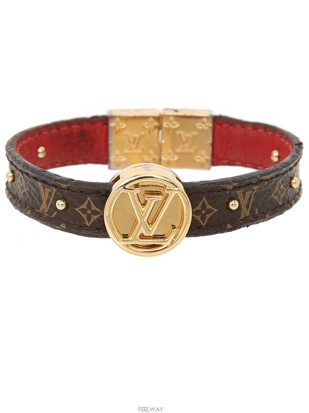 M6268E Bracelet LV Circle Reversible Double Sided - LOUIS VUITTON - BALAAN 2