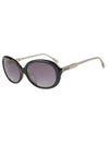 Eyewear Round Sunglasses Black - LACOSTE - BALAAN 1