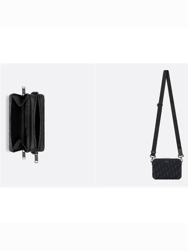 Oblique Strap Shoulder Bag Black - DIOR - BALAAN 5