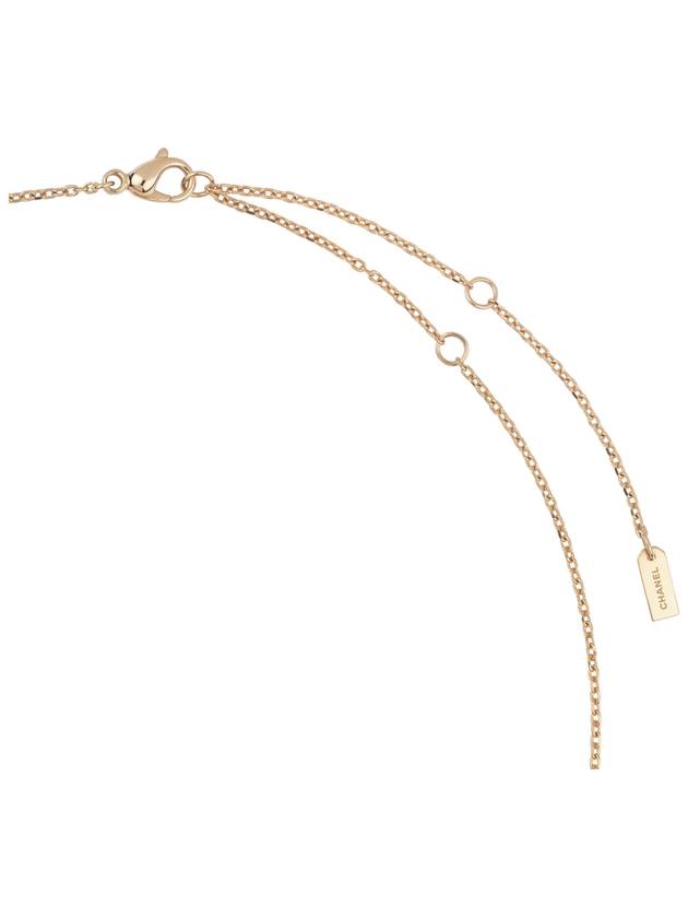 Extrait De N°5 Diamond Pendant Necklace Gold - CHANEL - BALAAN 6