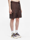 01AR1584060Tech Pack Woven Short PantsOrange Grid - NIKE - BALAAN 1