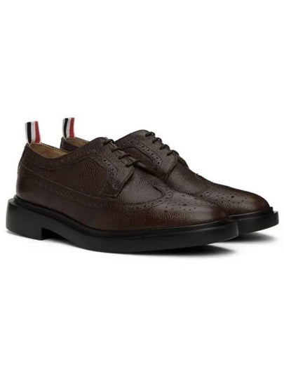 Classic Long Wing Leather Brogue Brown - THOM BROWNE - BALAAN 2