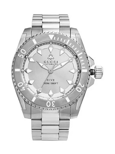 Men's Dive Metal Watch Silver - GUCCI - BALAAN 1