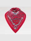 LV Rope Silk Bandana S00 Red M90698 - LOUIS VUITTON - BALAAN 2