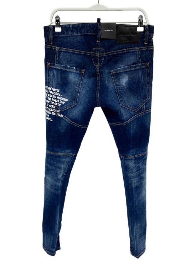 Clean Wash Tidy Biker Jeans Blue - DSQUARED2 - BALAAN 5