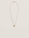 Mini Pop H Pendant Rose Gold & Marron Glace - HERMES - BALAAN 3