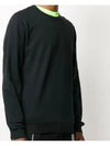 Lens Wappen Crew Neck Sweatshirt Black - CP COMPANY - BALAAN 5