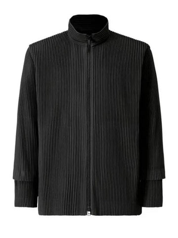 Homme Plissé Monthly Pleated Zipup JC142 - ISSEY MIYAKE - BALAAN 1