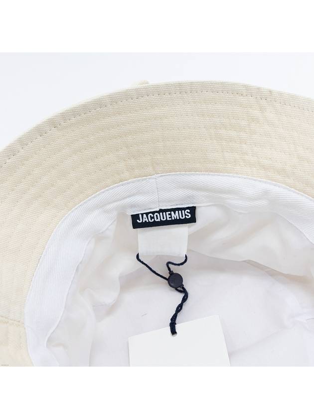 Le bob Gadjo Bucket Hat Offwhite - JACQUEMUS - BALAAN 5