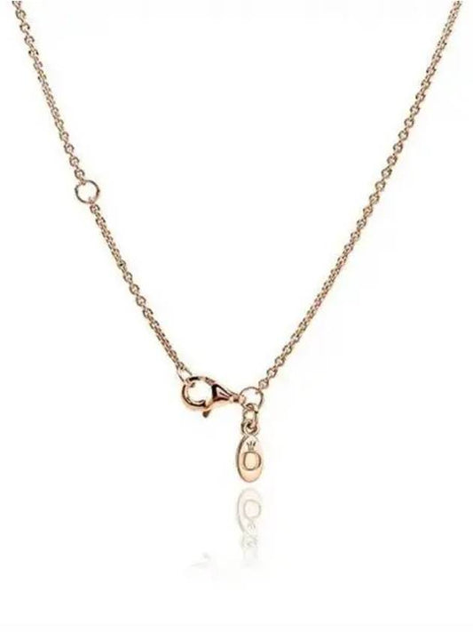 Classic Cable Chain Necklace Gold - PANDORA - BALAAN 2