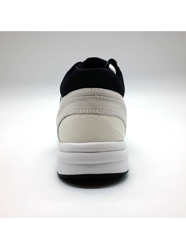 CC Logo Suede Tennis Low Top Sneakers Black - CHANEL - BALAAN 7