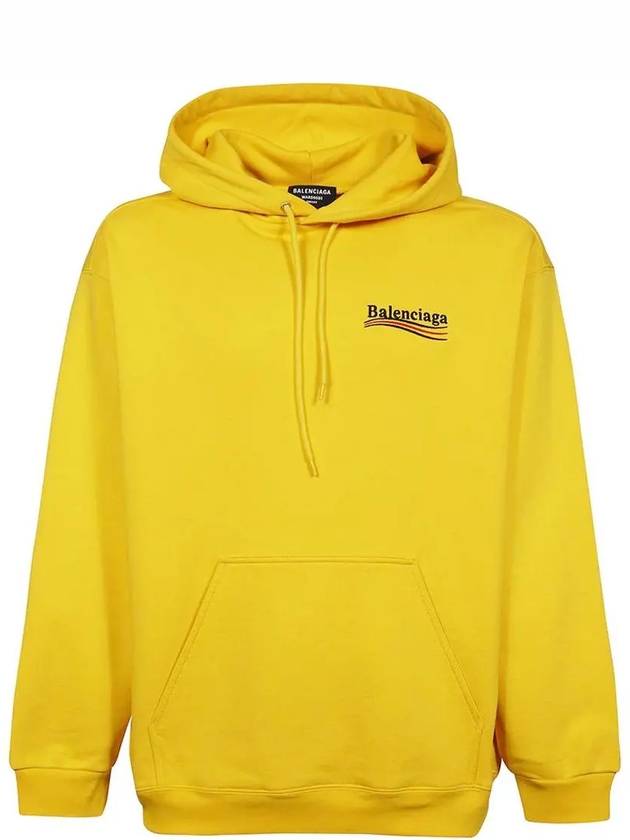 Political Campaign Medium Fit Hoodie Yellow - BALENCIAGA - BALAAN 2