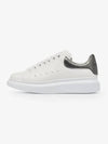 Oversized Low Top Sneakers Black White - ALEXANDER MCQUEEN - BALAAN 2