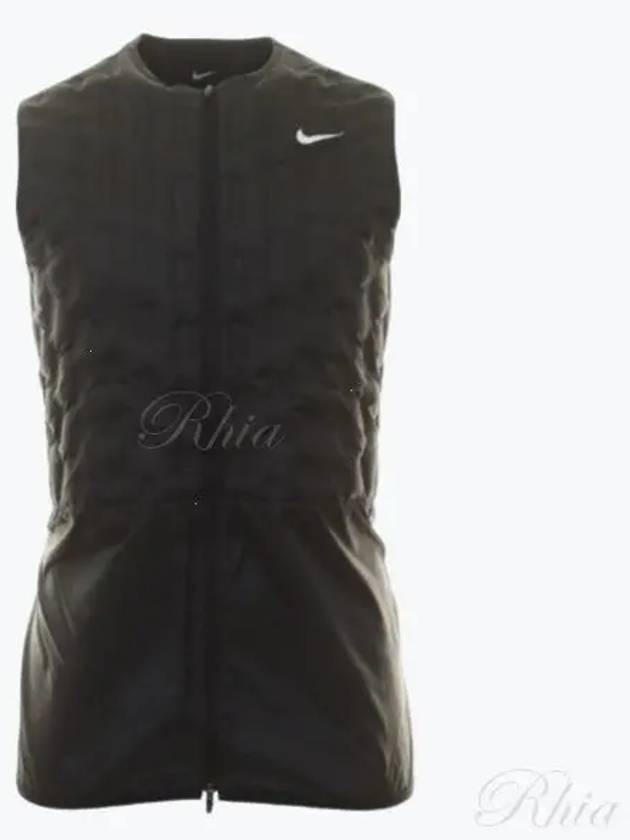 Men's Golf Therma Fit Repel Full Zip Vest Black - NIKE - BALAAN 2