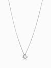 Open Heart Pendant 7MM Necklace Silver - TIFFANY & CO. - BALAAN 4