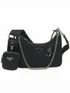 Re-Edition 2005 Re-Nylon Shoulder Bag Black - PRADA - BALAAN 2