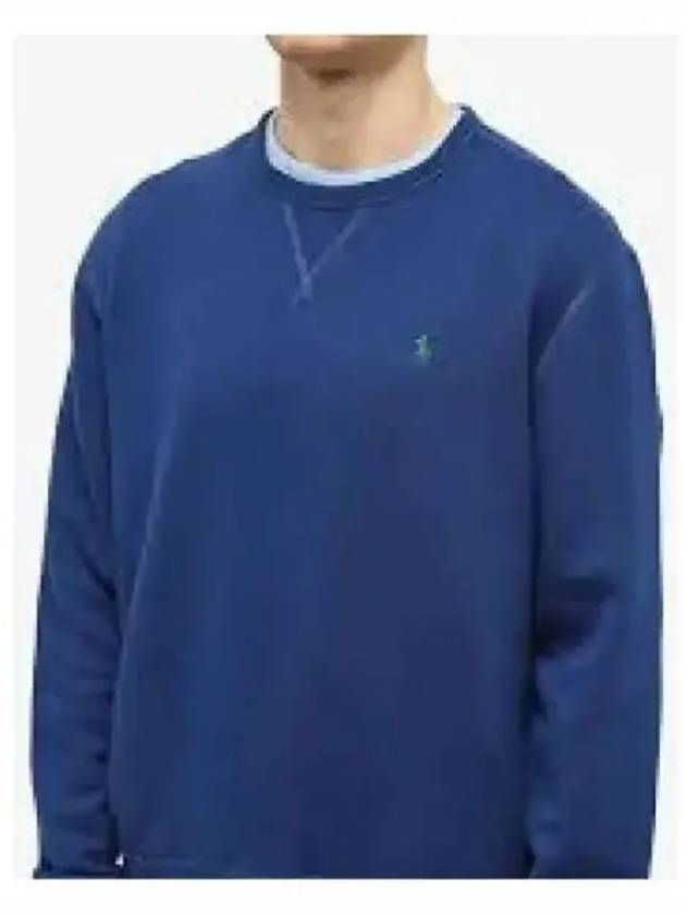 Fleece crewneck sweatshirt blue - POLO RALPH LAUREN - BALAAN 1