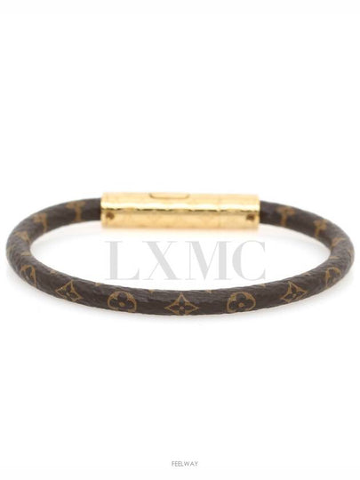 Monogram Gold Plated M6334F LV Confidential Bracelet No 17 - LOUIS VUITTON - BALAAN 2