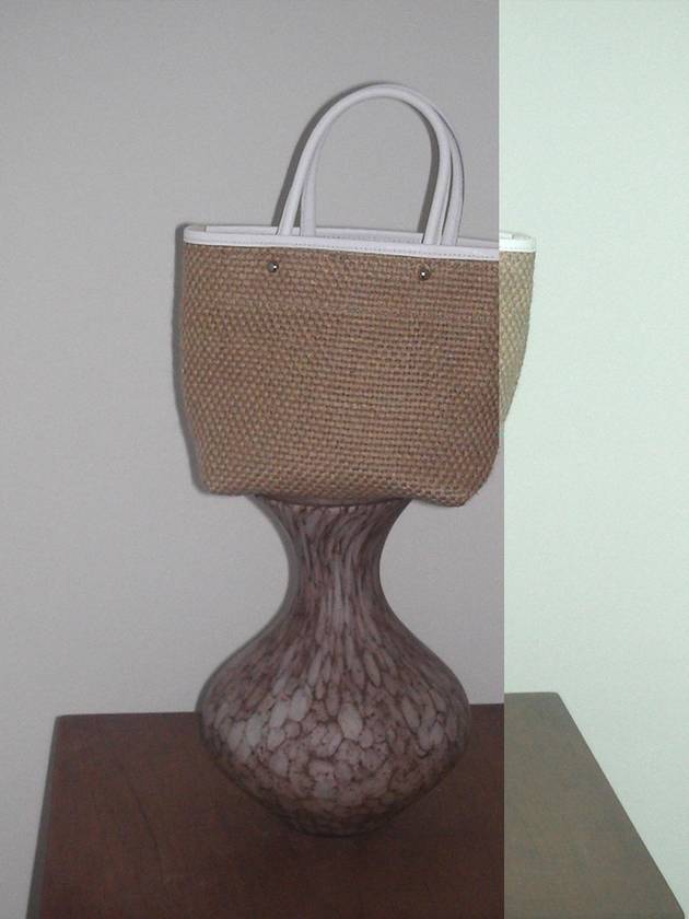 Petite Rustic Tote White - AT MY FINGERTIP - BALAAN 1