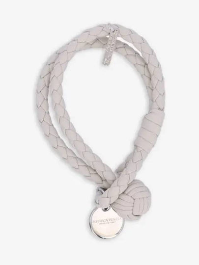 Intrecciato Double Weaving Bracelet White - BOTTEGA VENETA - BALAAN 2