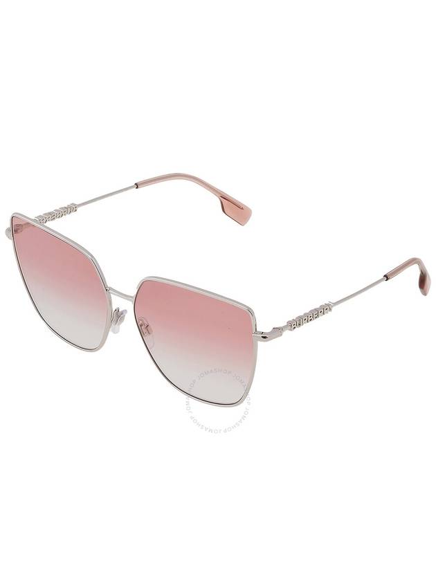 Burberry Alexis Clear Gradient Pink Cat Eye Ladies Sunglasses BE3143 10058D 61 - BURBERRY - BALAAN 3