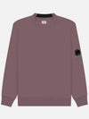 Diagonal Raised Fleece Lens Sweatshirt Purple - CP COMPANY - BALAAN 2