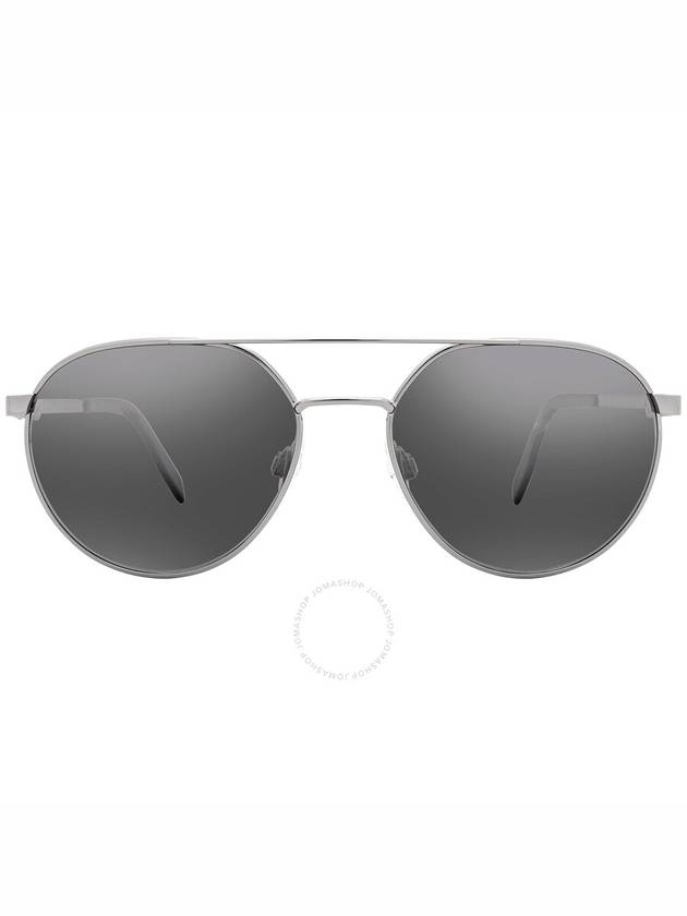 Maui Jim Waterfront Dual Mirror Silver to Black Round Unisex Sunglasses DSB830-11 55 - MAUI JIM - BALAAN 1