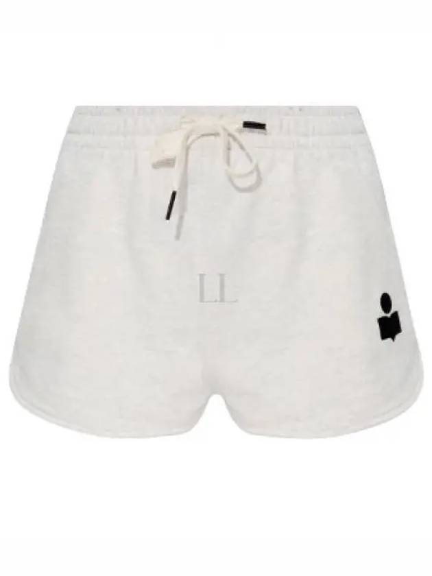 Mipha SH0022FA A1M07E 23EC logo banding short pants - ISABEL MARANT - BALAAN 1