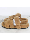 Chypre shearling fleece velcro sandals 43 280 - HERMES - BALAAN 5