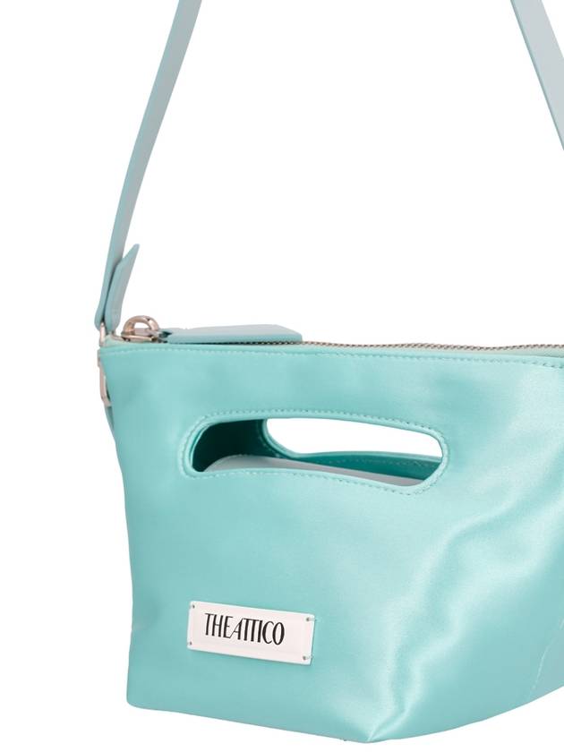 TOTE BAG ''VIA DEI GIARDINI 15'' AQUAMARINE - THE ATTICO - BALAAN 3