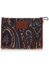 Logo Paisley Print Clutch Bag - ETRO - BALAAN 2