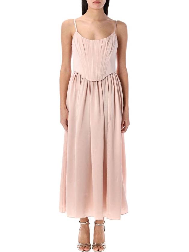 Corset midi dress - ZIMMERMANN - BALAAN 1