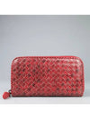 red long wallet - BOTTEGA VENETA - BALAAN 1