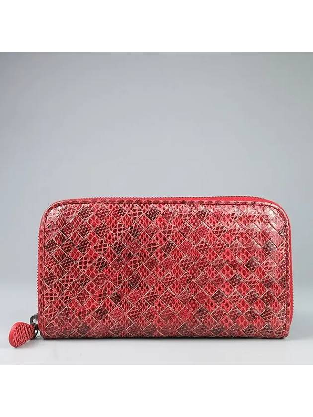 red long wallet - BOTTEGA VENETA - BALAAN 1