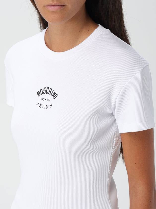 T-shirt con mini logo Moschino Jeans - MOSCHINO - BALAAN 3