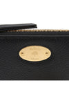 Plaque Zipper Small Coin Wallet Black - MULBERRY - BALAAN 6