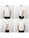 Men's Logo Collar PK Shirt White - MONCLER - BALAAN 3