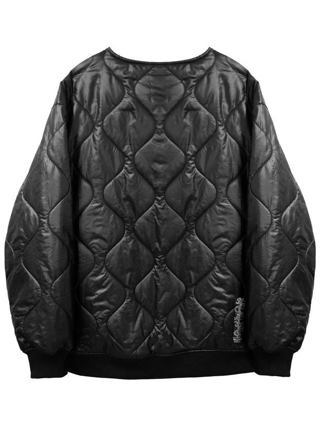 Reversible Wave Quilted Jumper Black - GO STREET - BALAAN 9