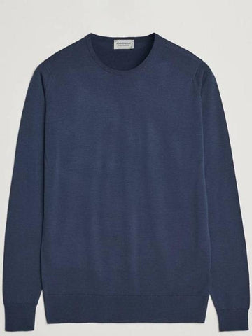 Sweater MarcusSmokeBlue Free Smoke Blue - JOHN SMEDLEY - BALAAN 1